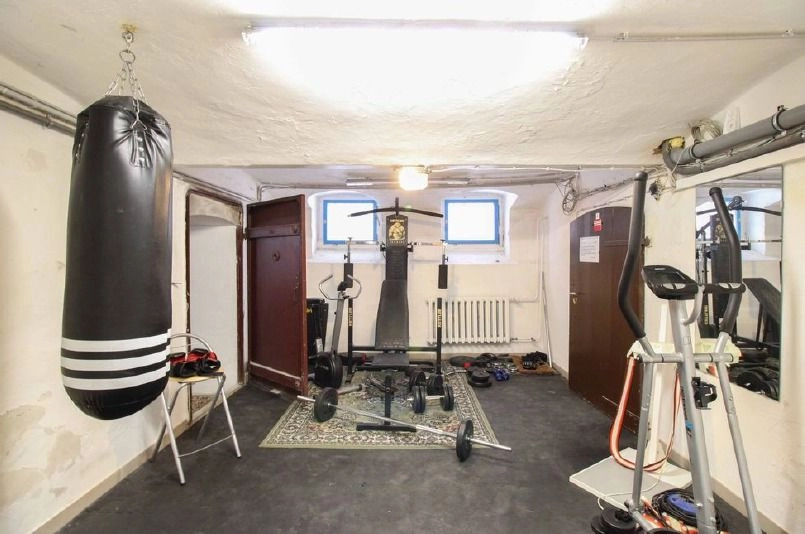 Fitnessraum im Wohnhaus Halberstadt