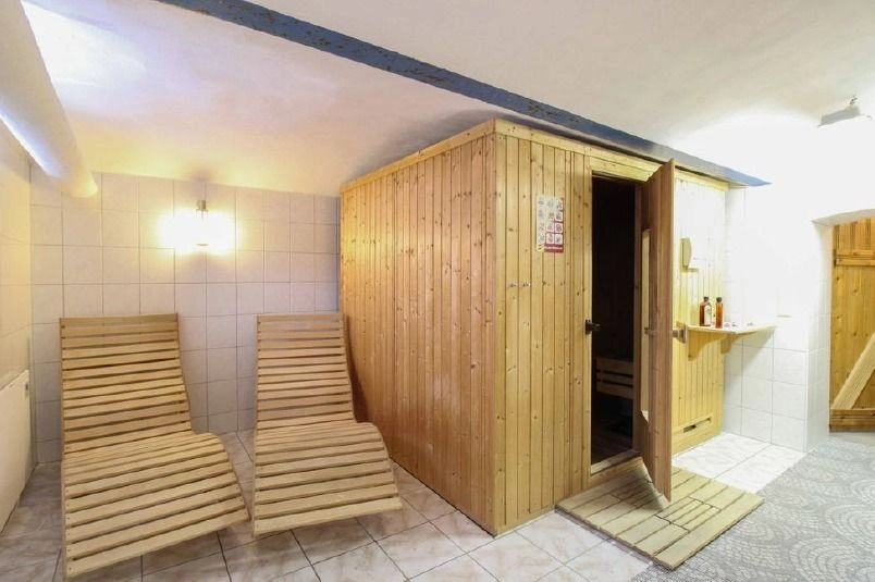 Sauna im Keller des Wohnhaus Halberstadt